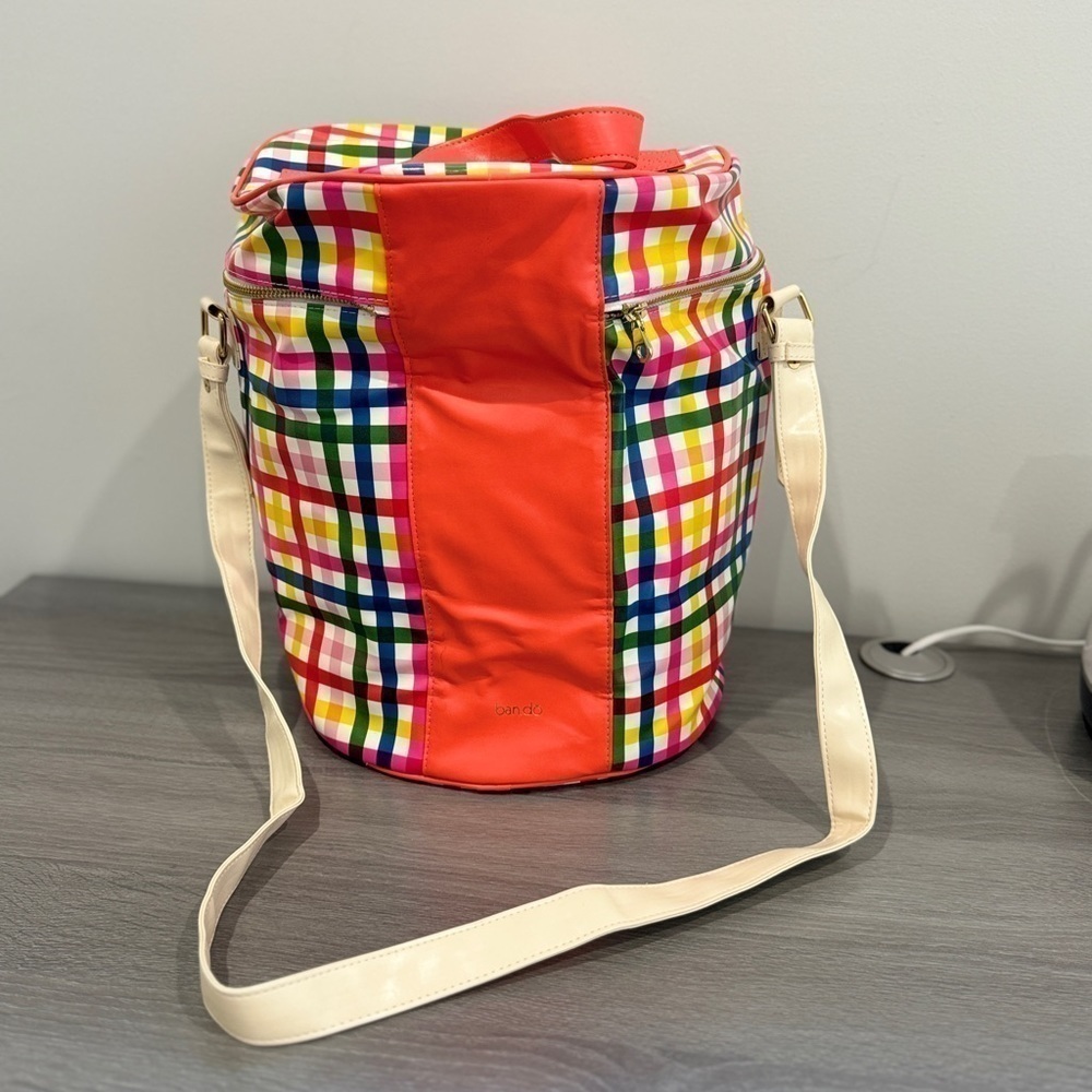 Ban.do Round Multi Color Cooler Bag